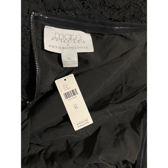 Anthropologie Corseted Lace Tube Top NWT SZ XL - Picture 9 of 12